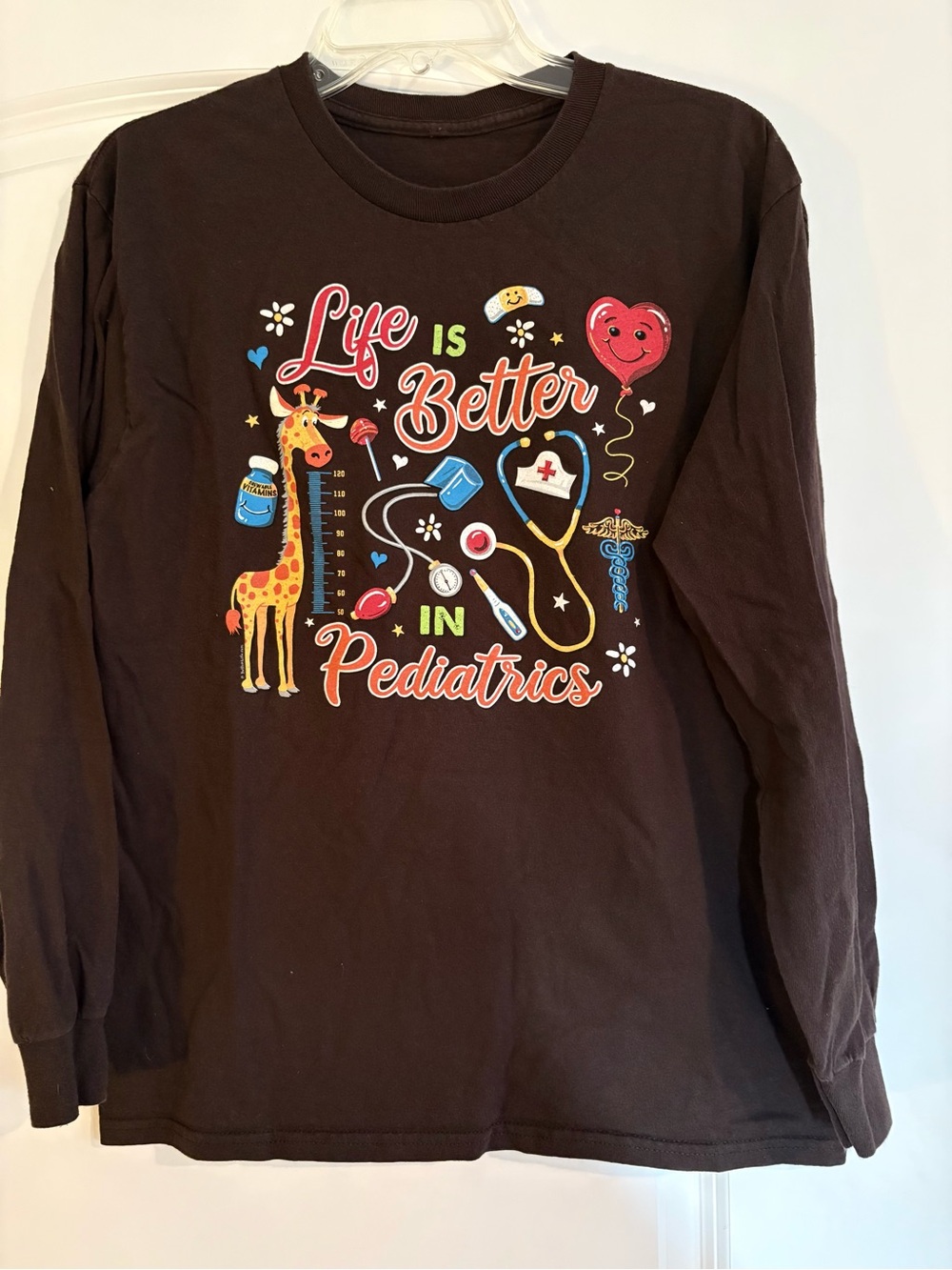Women’s Mercy Pediatrics Long Sleeve Tee